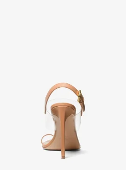 Sandália em vinil e pele Catherine | Michael Kors [PT]