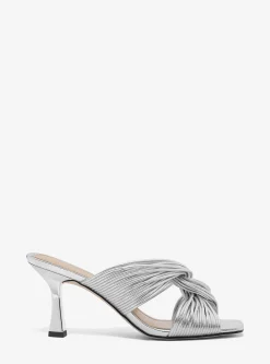 Sandália mule metalizada Alessia | Michael Kors [PT]