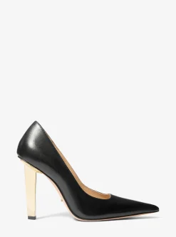 Sapatos de salto em pele Halle | Michael Kors [PT]