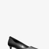 Sapatos pump com salto baixo em pele Alina Flex | Michael Kors [PT]