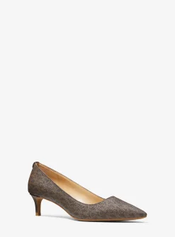 Sapatos pump com salto baixo e logótipo Alina Flex | Michael Kors [PT]