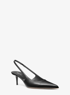 Sapatos pump em pele abertos atrás Emma | Michael Kors [PT]