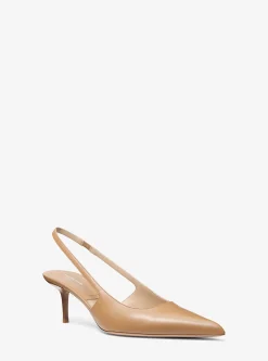 Sapatos pump em pele abertos atrás Emma | Michael Kors [PT]