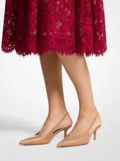 Sapatos pump em pele abertos atrás Emma | Michael Kors [PT]