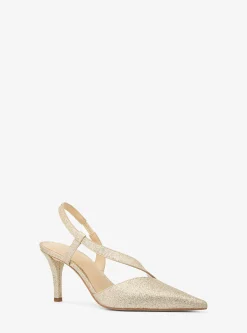 Sapatos pump em pele adornados com brilhantes Jaida | Michael Kors [PT]