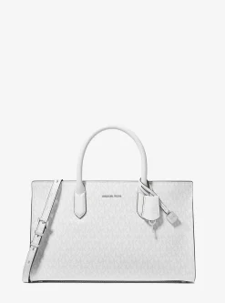 Satchel com logótipo exclusivo Scarlett média | Michael Kors [PT]