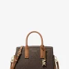 Satchel com logótipo exclusivo Laila pequena | Michael Kors [PT]