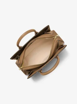Satchel com logótipo exclusivo Laila média | Michael Kors [PT]