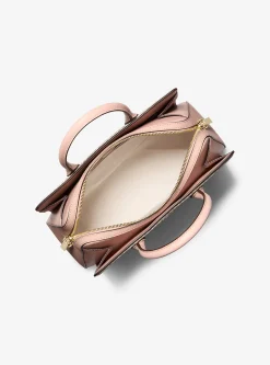 Satchel com logótipo exclusivo Laila média | Michael Kors [PT]