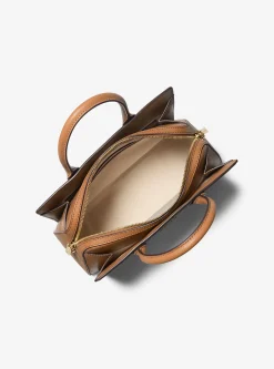 Satchel com logótipo exclusivo Laila média | Michael Kors [PT]