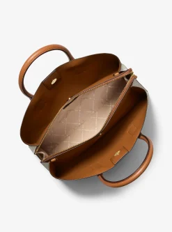 Satchel com logótipo exclusivo Ruthie grande | Michael Kors [PT]