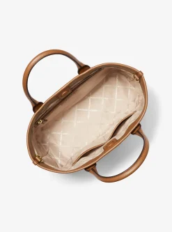 Satchel com logótipo exclusivo Luisa média | Michael Kors [PT]