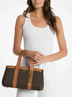 Satchel com logótipo exclusivo Romee pequena | Michael Kors [PT]
