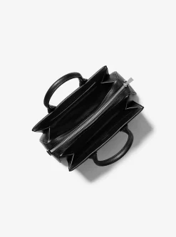 Satchel com logótipo exclusivo Laila pequena | Michael Kors [PT]