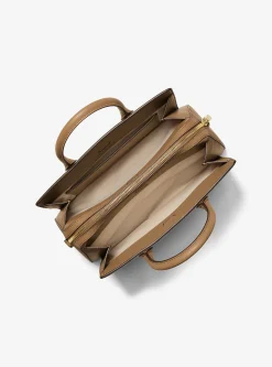 Satchel com logótipo exclusivo Laila média | Michael Kors [PT]