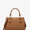 Satchel de couro saffiano Marilyn média | Michael Kors [PT]