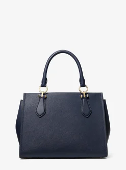 Satchel de couro saffiano Marilyn média | Michael Kors [PT]