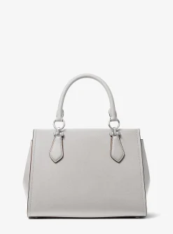 Satchel de couro saffiano Marilyn média | Michael Kors [PT]