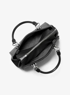 Satchel de couro saffiano Marilyn média | Michael Kors [PT]