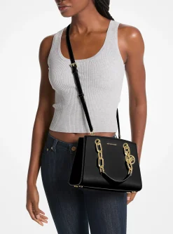 Satchel em pele Cynthia pequena | Michael Kors [PT]