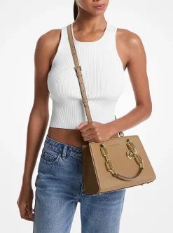 Satchel em pele Cynthia pequena | Michael Kors [PT]
