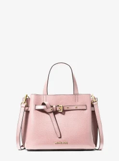 Satchel em pele granulada Emilia pequena | Michael Kors [PT]