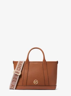 Satchel em pele granulada Luisa pequena | Michael Kors [PT]