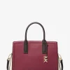 Satchel em pele granulada e blocos de cor Laila média | Michael Kors [PT]
