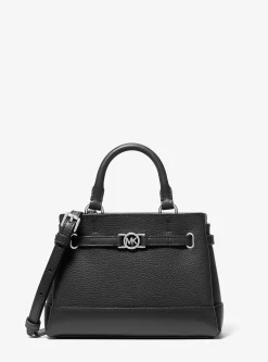 Satchel em pele granulada Reed extrapequena | Michael Kors [PT]