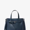 Satchel em pele granulada Emilia pequena | Michael Kors [PT]