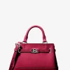 Satchel em pele granulada Reed extrapequena | Michael Kors [PT]