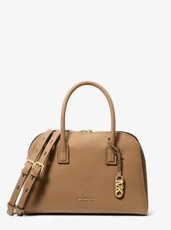 Satchel em pele granulada Ashton média | Michael Kors [PT]