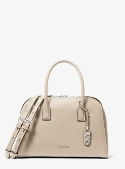 Satchel em pele granulada Ashton média | Michael Kors [PT]