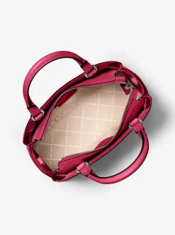 Satchel em pele granulada Reed grande | Michael Kors [PT]