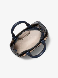 Satchel em pele granulada Reed extrapequena | Michael Kors [PT]