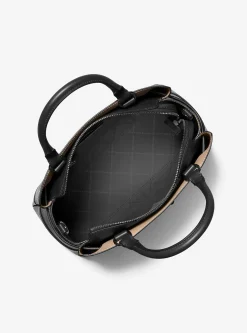 Satchel em pele granulada Reed grande | Michael Kors [PT]