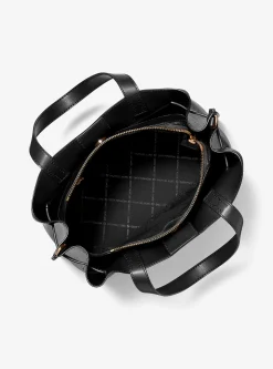 Satchel em pele granulada Emilia grande | Michael Kors [PT]