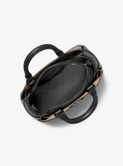 Satchel em pele granulada Reed extrapequena | Michael Kors [PT]