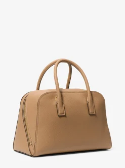 Satchel em pele granulada Ashton média | Michael Kors [PT]