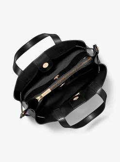 Satchel em pele granulada Emilia grande | Michael Kors [PT]