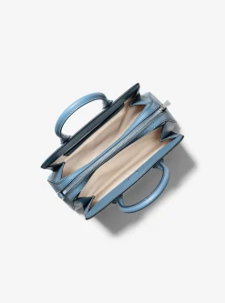 Satchel em pele Laila pequena | Michael Kors [PT]