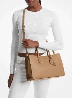 Satchel em pele Scarlett média | Michael Kors [PT]