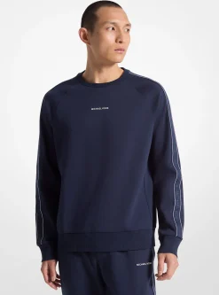 Sweatshirt em mistura de algodão com fita com logótipo | Michael Kors [PT]