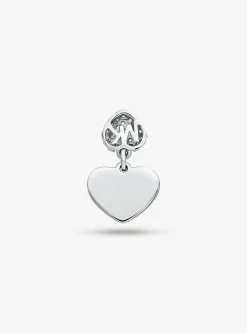 [to be translated to pt_PT] Precious Metal-Plated Sterling Silver Pavé Heart Necklace | Michael Kors [PT]