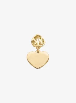[to be translated to pt_PT] Precious Metal-Plated Sterling Silver Pavé Heart Necklace | Michael Kors [PT]