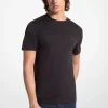 T-shirt com gola redonda em algodão | Michael Kors [PT]