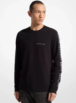 T-shirt de manga comprida em algodão | Michael Kors [PT]
