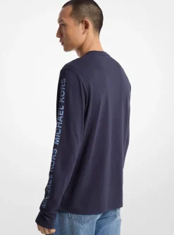 T-shirt de manga comprida em algodão | Michael Kors [PT]