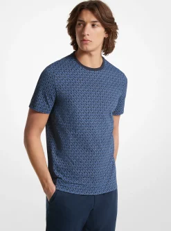 T-shirt em algodão com estampado do logótipo exclusivo | Michael Kors [PT]