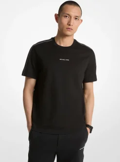 T-shirt em algodão com fita com logótipo | Michael Kors [PT]